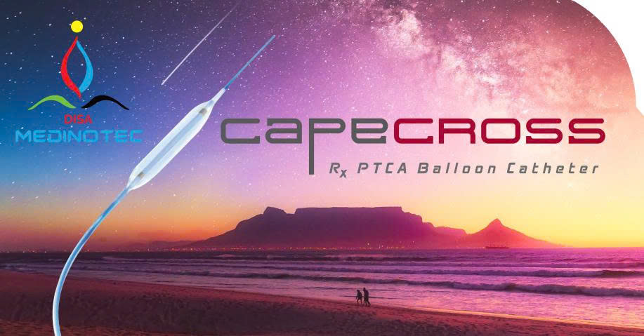 Bóng nong động mạch vành Cape Cross Rx PTCA Balloon Catheter